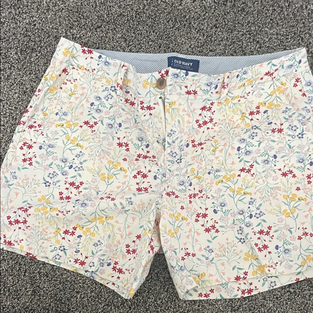 Old Navy Multicolor Floral Shorts